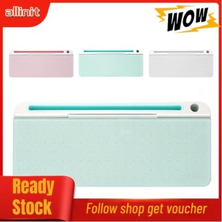 Allinit Whiteboard Home Decoration Glass Easy Writing Dry Erase White Board Large Ample Storage Space Stationery for Office