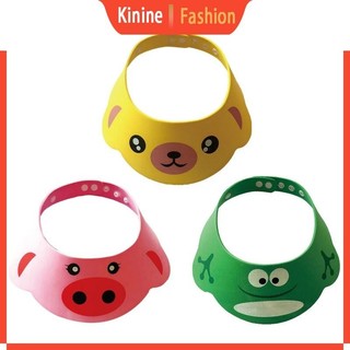 Kin Trẻ Em Mũ Che Tắm Có Thể Điều Chỉnh Mũ Tắm Cho Bé Bảo Vệ Dầu Gội Chăm Sóc Cho Bé Lá Chắn