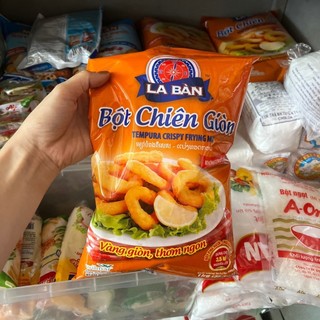 Túi 1KG Bột chiên giòn, bột chiên mực, bột chiên gà, bột chiên hiệu La Bàn