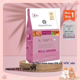 1kg thức ăn cho chó nhạy cảm vị cá hồi NATURAL CORE