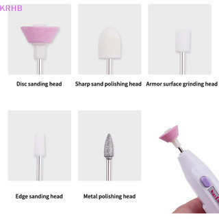 Máy đánh bóng móng tay KRHB để loại bỏ da chết Máy đánh bóng móng tay Mini Bút cầm tay Máy đánh bóng điện MỚI