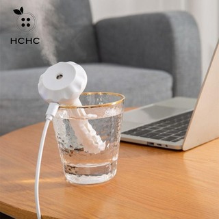HCHC Máy tạo độ ẩm, Máy tạo độ ẩm phun Mini USB cầm tay, Máy lọc ô tô bằng nhựa có đèn LED Sử dụng linh hoạt Máy tạo sương thơm Anion tạo độ ẩm
