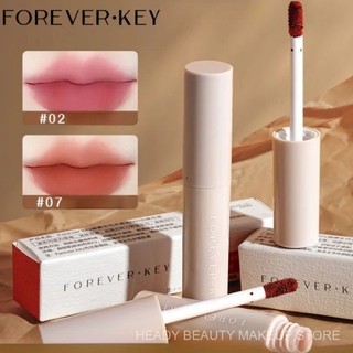 FOREVER·KEY Lip Mud Lip Mud Lip Lacquer Matte Finish Nonstick Cup Matte Velvet Nude Color Does Not Show Lip Lines Premium FOYB