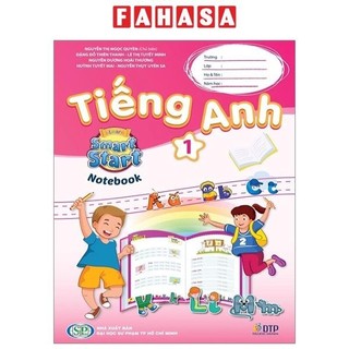 Sách Tiếng Anh 1 i-Learn Smart Start - Notebook