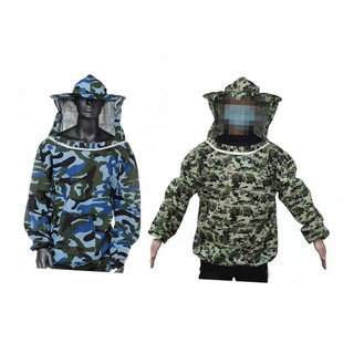 Kekeshop Áo khoác giữ ong mật Nghề nuôi ong chuyên nghiệp thoáng khí để thu hoạch mật ong