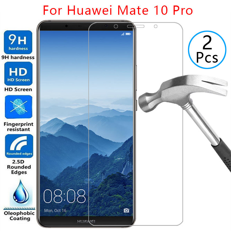Kính cường lực bảo vệ màn hình cho huawei mate 10 pro Case cover trên huawei made 10pro mate10pro Vỏ