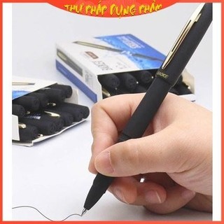 Bút Gel luyện chữ Hán luyện viết thư pháp bút sắt Baoke