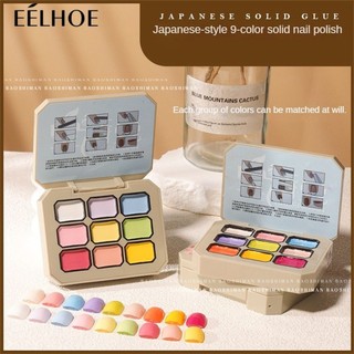 Bộ đồ sơn móng tay Gel rắn -9 màu keo sơn móng tay