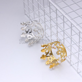 Vương miện decor chụp mẫu nail