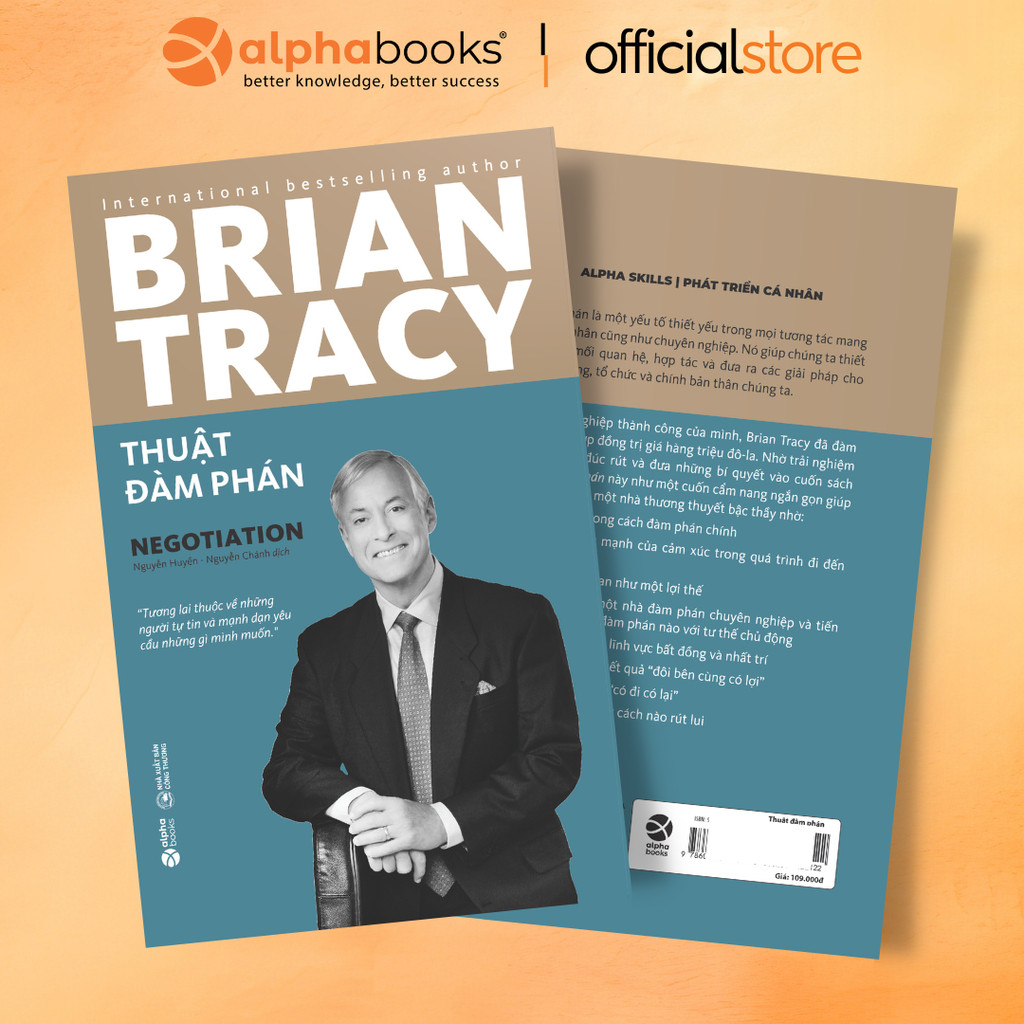 Sách - Thuật Đàm Phán - Brian Tracy (Tái bản mới nhất)