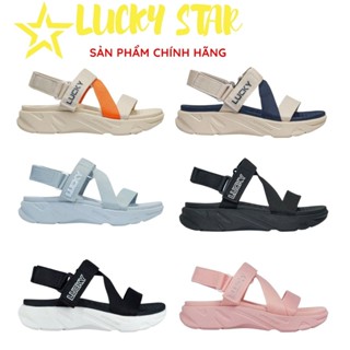 Giày sandal Nam Nữ LUCKY ,Quai chéo Đế phylon cao cấp 4cm,êm nhẹ,(quai hậu tháo rời).