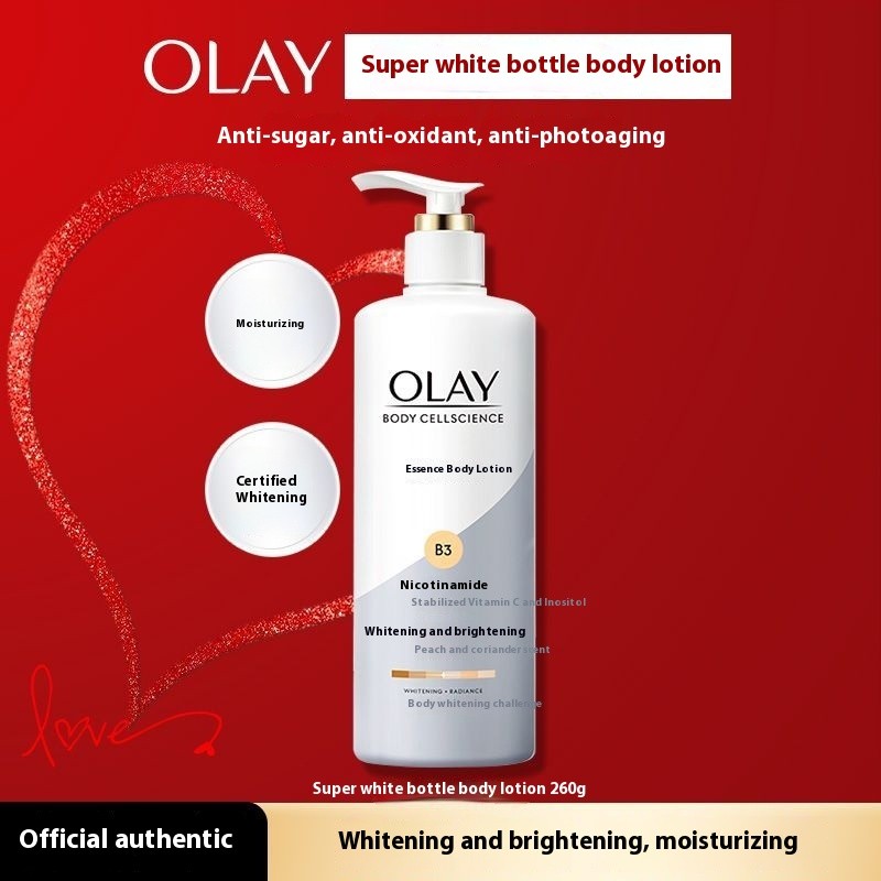 Olay Olay Body Lotion Siêu Trắng Kem Body Nicotinamide Làm Trắng Da Dưỡng Ẩm Dưỡng Ẩm Dưỡng Ẩm Chính