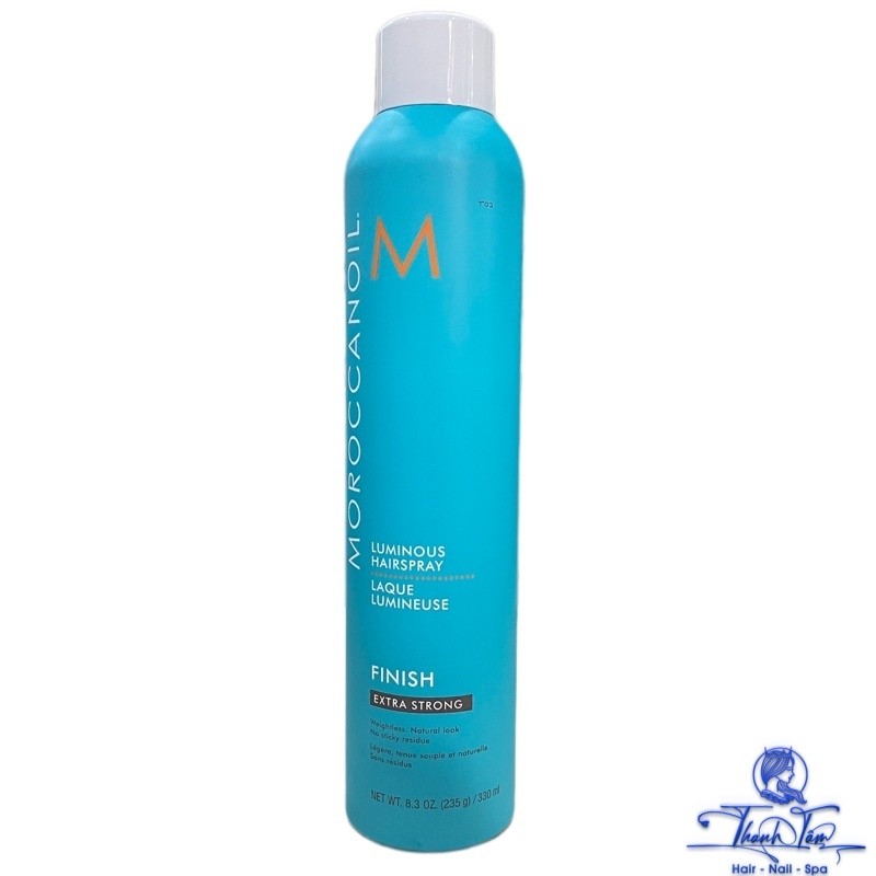 [ NK ] Gôm xịt giữ nếp tóc linh hoạt siêu cứng Moroccanoil Finish Luminous Hairspray EXTRA STRONG 33