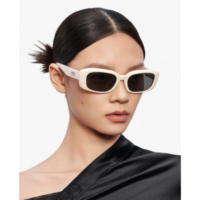 MUJOSH - Kính mát unisex gọng chữ nhật bản dày cá tính_MJ12SM1572-WHC4
