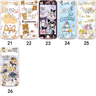  Hd Bảo Vệ Toàn Diện Kính Cường Lực Bảo Vệ Màn Hình Hoạt Hình 4.7 5.5 inch Cho iphone 5 5s 4 4s se 6 6s 7 8 plus se2 se3 