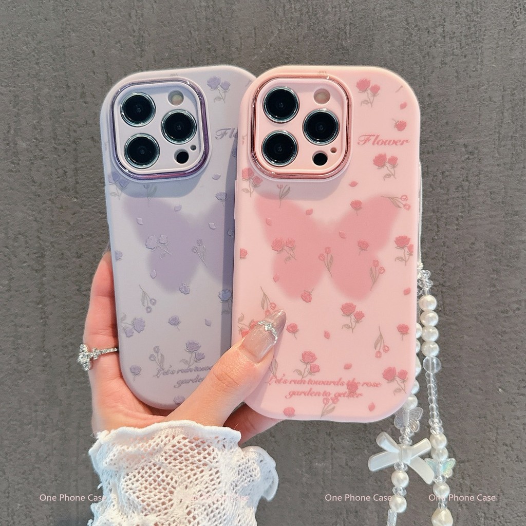 Ốp Có bảo vệ ống kính iPhone 16/15/14/13/12/X Chống Rơi Sáng Tạo Dây Đeo Silicon Mềm Cho 11/SE/7/8 Plus DLJSXPM494