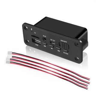 Bảng giải mã rio 5v bluetooth 5.0 mp3 với loa 2x3w đài phát thanh fm thẻ usb / sd / aux / ghi âm / tắt nguồn bộ nhớ
