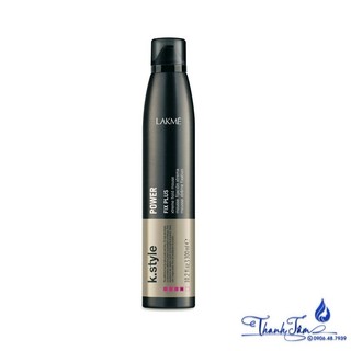 Keo bọt K.Style Power fix plus Lakme tạo kiểu cứng 300ml