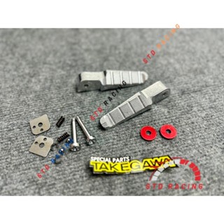 Gác Chân nhôm đúc MS1 HONDA YAMAHA Nhôm Đúc TẶNG CỐT LONG ĐỀN