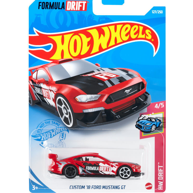 Hotwheels HotWheels HotWheels Ford MUSTANG GT Drift Racing Đỏ MUSTANG GT 127 21M