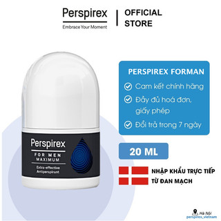 Lăn Nách Khử Mùi Perspirex For Men Maximum Dành Cho Nam 20ml