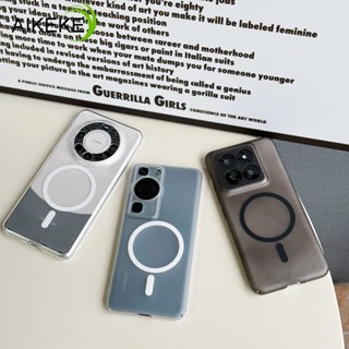 Dành Cho Redmi Note 11S 11T 12T 13 12 Pro Plus 5G Note 12 Turbo K70 K60 K50 K40 Pro K70E K60 K50 Ultra K40S K50i Ốp Điện Thoại Trong Suốt Vòng Tròn Từ Tính Kinh Doanh Mờ Vỏ PC Cứng