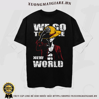 NEW Áo thun One Piece Luffy Art (Black) ngắn tay