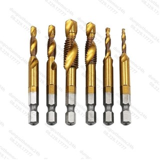 Mũi khoan taro tạo ren M3 - M10 .Phụ kiện máy khoan 