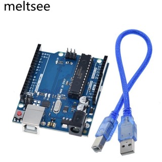 124 Chip UNO R3 ATMEGA16U2 + MEGA328P cho bảng phát triển Arduino UNO R3 + cáp USB