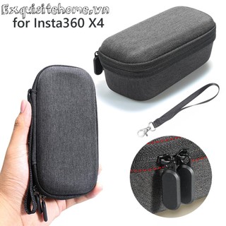 Dành cho Hộp đựng di động Insta360 X4 Túi vỏ cứng cỡ nhỏ có dây buộc