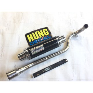 Pô leovince full cổ wave blade, wave 110 2017 - 2019