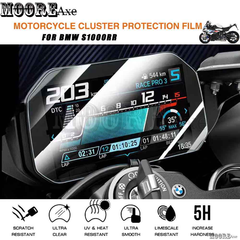 Mooreaxe Cho Xe BMW S1000R S1000RR 2023 2024 S1000RR-M M1000RR M1000XR S1000XR Xe Máy Đồng Hồ Tốc Độ