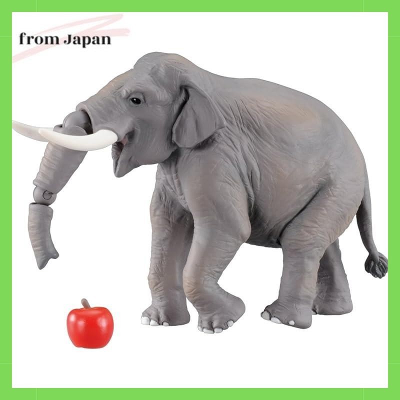 TOMY "ANIA AS-33 Asian Elephant" Animals Dinosaurs Realistic Moving Figure Toy 3 years old and up To