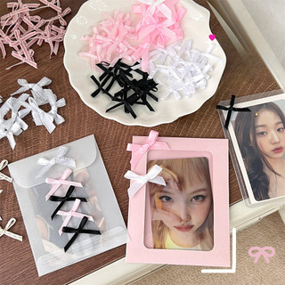 10 cái / bộ nơ phụ kiện photocard trang trí quà tặng diy vật liệu đóng gói