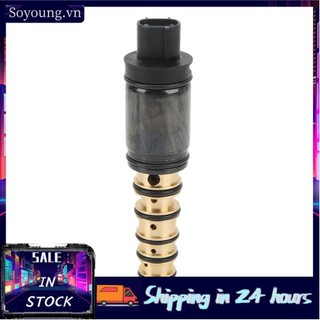 Soyoung AC Compressor Control Valve Replacement Sturdy Metal Stable Electronic for Vehicle