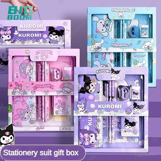 Sanrio Văn Phòng Phẩm Hộp Quà Tặng Bộ Gói Quà Tặng Học Sinh Tiểu Học kuromi Giai Điệu Cinnamoroll Đồ Dùng Học Tập Bút Chì Bút Chì Máy Mài Bút Chì Hộp Đựng Bút Chì Quà Tặng Sinh Nhật