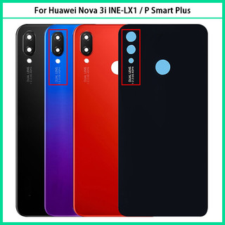 Oem Mặt Sau Nhà Ở Cho Huawei Nova 3i P Smart Plus Pin Mặt Sau 3D Kính Sau Cửa Sau Pin Vỏ Ốp điện thoại Camera Sửa Chữa Một Phần Thay Thế