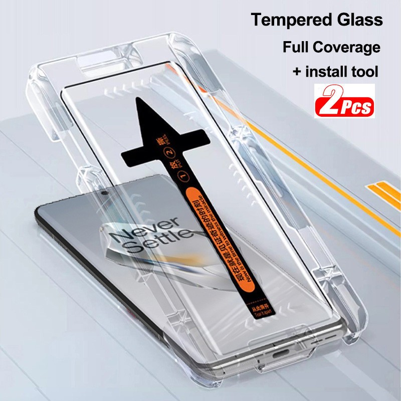 2 Chiếc Full Keo Dán Kính Cường Lực Cho Vivo V29 Pro / Lite V27 Pro Y78 Plus Y78 + T2 Pro Vivo X100 