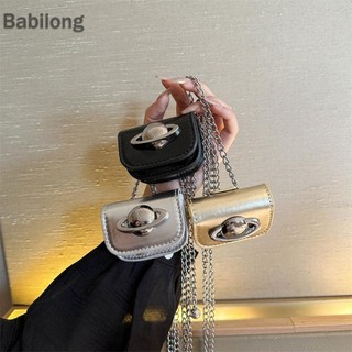 [Babilong.vn] Túi Tote Mini Nữ Thời Trang Mùa Hè Túi Đeo Ngang Trang Trí Dây Xích Túi Đeo Vai