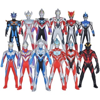 Sáng Tạo Thông Minh Trigadiga Ultraman Búp Bê Cao Su Mềm Hero Monster Showdown Fighter Set Đồ Chơi Phiên Bản Chính Hãng