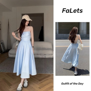 Váy 2 dây Váy cottagecore trễ vai bigsize nữ Đầm hai dây Váy đi biển Suspender Đầm Nữ Mùa Hè Đi Biển Đi Biển Kỳ Nghỉ Một Vai Hẹp Dây Váy Rend-Up