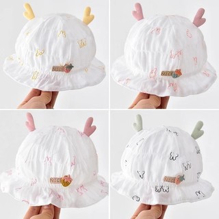 Mũ mùa hè cho bé mũ thoáng khí cho trẻ sơ sinh mũ luffy cho bé tập đi bonnet