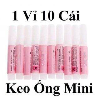 10 keo dán nail box keo ống dán móng giả mini nail glue 2g, gắn móng úp mxbon
