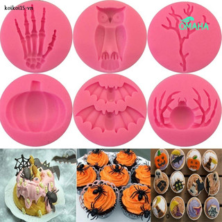 Khuôn Silicone Làm Bánh Hình Bàn Tay Nhện Trang Trí Halloween