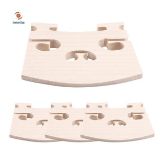 Bộ phận đàn Violin-Bridge-5pc-4 / 4 Bộ phận đàn Violin cầu phong, 4 mảnh
