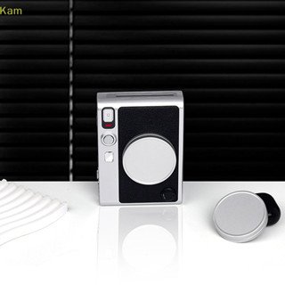 [Kam] 1 Nắp ống kính chống bụi cho máy ảnh tức thì Instax Mini EVO Hợp kim nhôm Vỏ ống kính máy ảnh tức thì Hood bảo vệ tốt