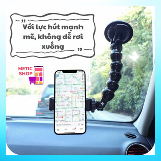 Giá Đỡ Điện Thoại, Gopro Giác Hút Gắn Kính Chắn Gió Ô Tô J09 Giúp Bạn Ghi Hình Mọi Hành Trình, Giá Đỡ Thông Minh METIC