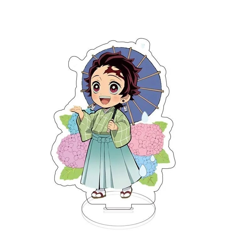 Mô hình Standee Anime Demon Slayerz Kochou Shinobu Kanroji Mitsuri Tomioka Giyuu Phụ kiện trang trí 
