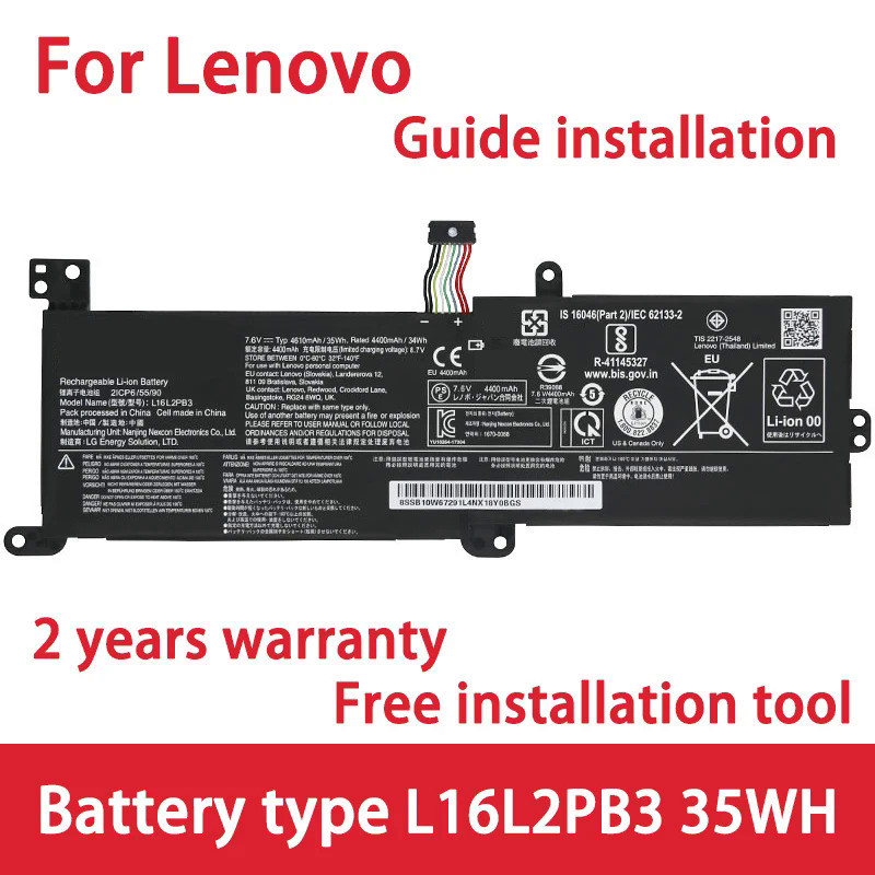 Pin cho laptop Lenovo xiaoxin Youth phiên bản 14API 14IWL 2019 L16C2PB1 L16C2PB2 L16L2PB1 L16L2PB2 L