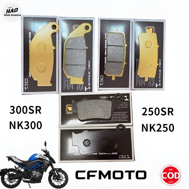 Thích hợp cho Phụ kiện má phanh CFMOTO NK300 300SR 250SR NK250 COD